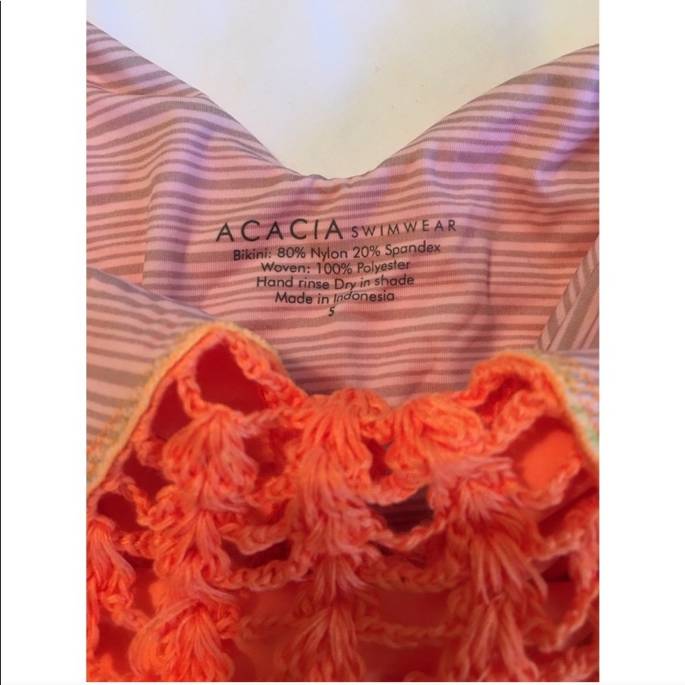 NEW ACACIA “Panama” One-Piece Swimsuit in “Sunset” - Picture 4 of 4